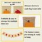 Greentek; Burlap Pumpkin & Maple Leaves Fall Banner Garland – 8.2FT Thanksgiving Autumn Harvest Hanging Bunting Sign for Home, Party, Fireplace, Wall & Photo Backdrop Decor; Category:Banners; Image:3
